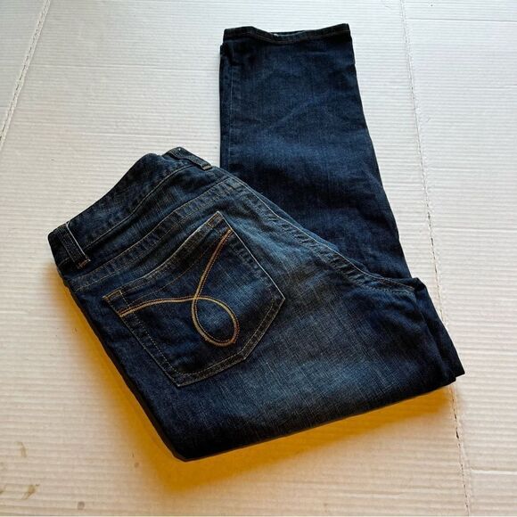 Calvin Klein Women's Blue Jeans Size 12 - Picture 2 of 12